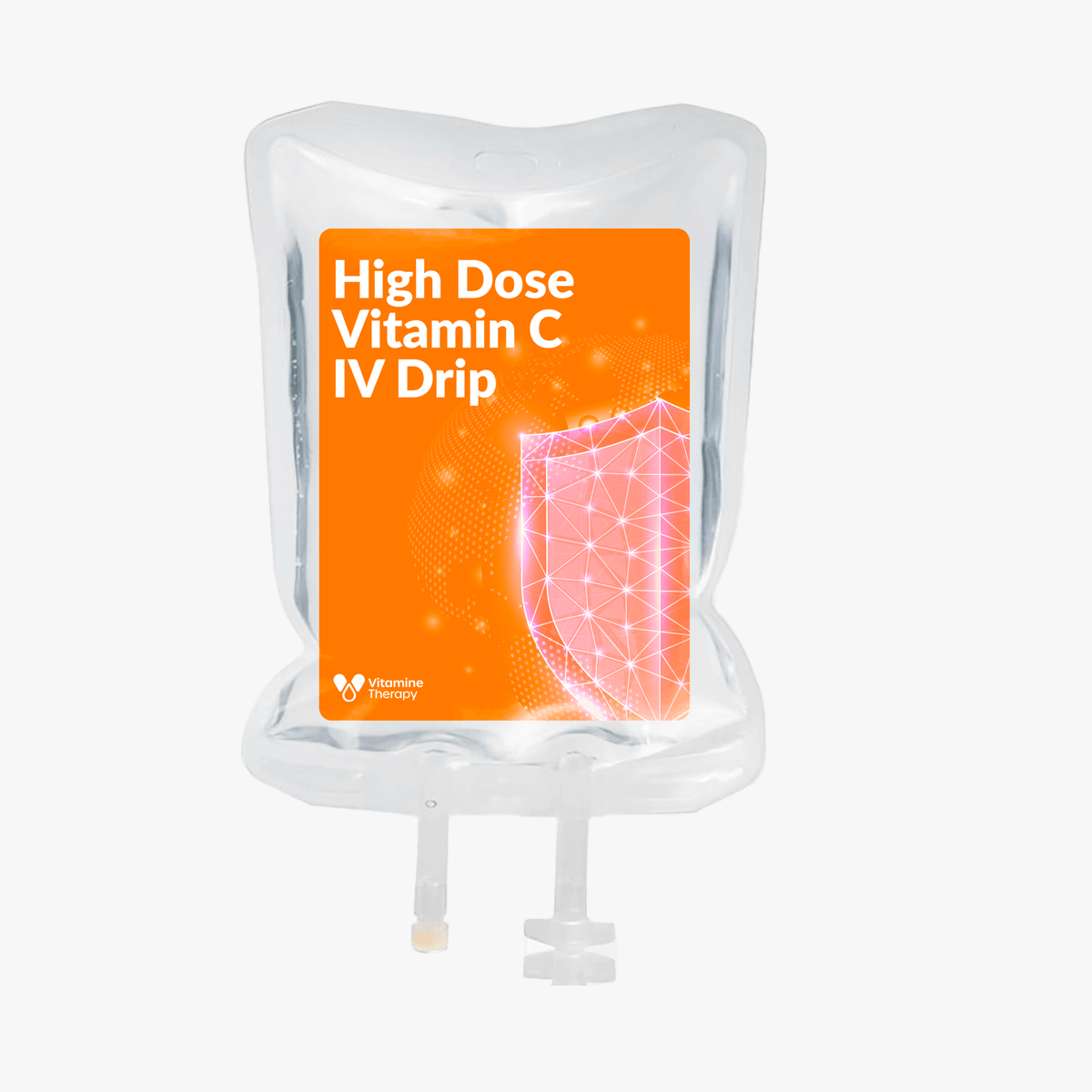 High-dose vitamin C IV bag for immune support therapy
