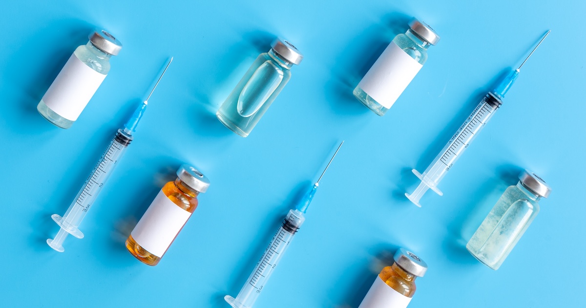 Medical-grade peptide vials at iCRYO Fairfield